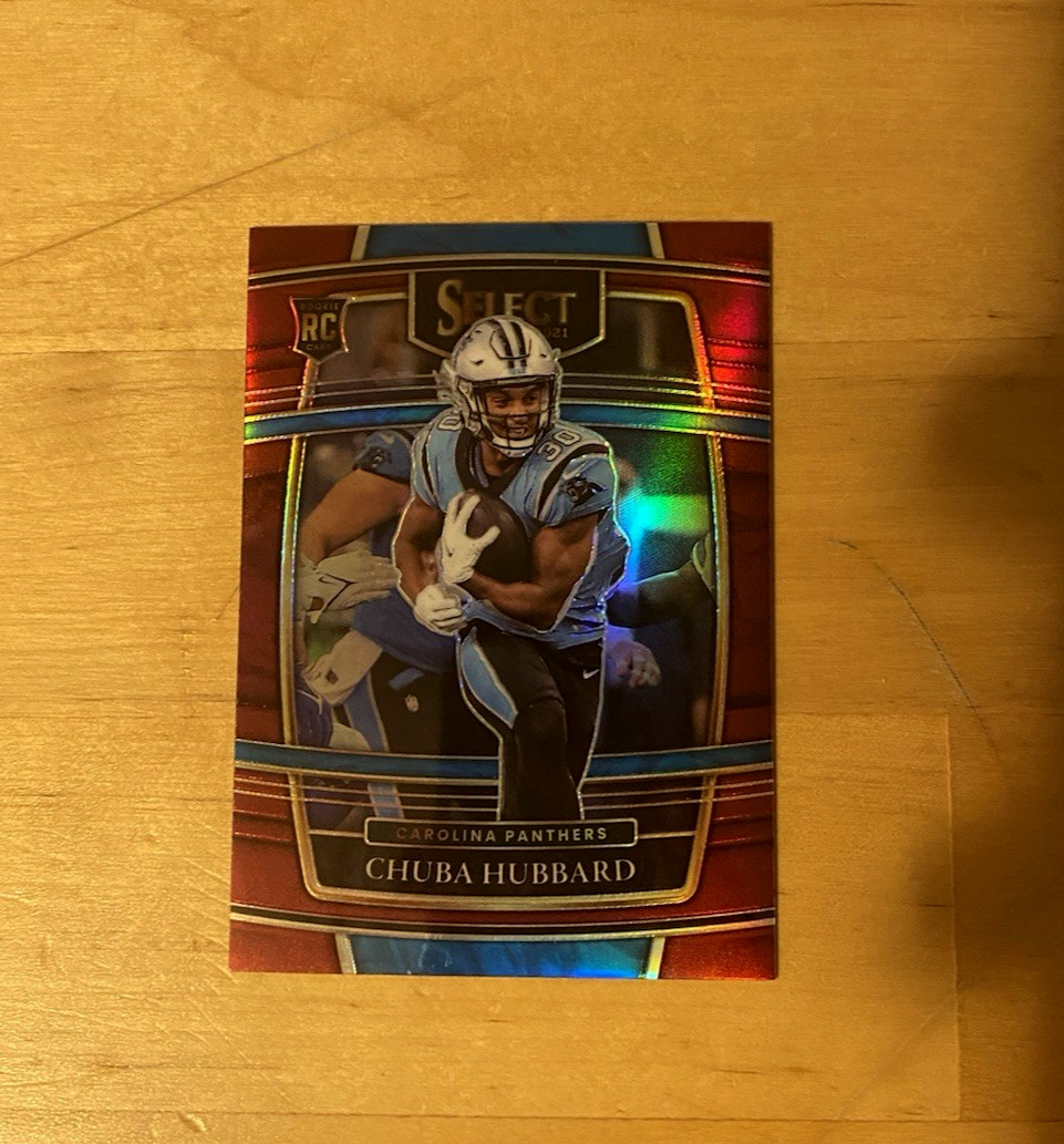 2021 Select CHUBA HUBBARD #76 RC Maroon Prizm #'d/149 Panthers