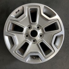 Oem Jeep Machined Grey Wrangler Rim 17x7.5 13-18 Alloy Wheel Factory Wd 9318c