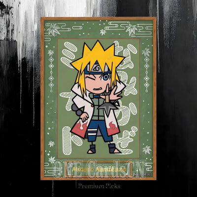 Naruto Kayou Minato Namikaze NRCC-QR-007 Limited Numbered QR Rare