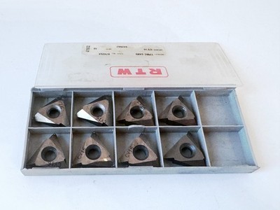 (8) RTW TPMC-54NV CY16 Carbide Indexable On-Edge Threading Inserts