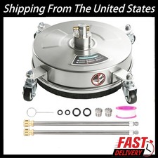 14" Pressure Washer Surface Cleaner with 4 Wheels for Patio & Driveways,4000 PSI