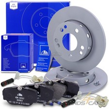 ATE BREMSSCHEIBEN Ø262 +BELÄGE +KONTAKTE VORNE FÜR MERCEDES BENZ 190-ER W201