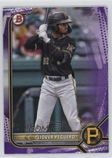 2022 Bowman Prospects Purple Pattern Border 155/199 Liover Peguero #BP-34 0f21