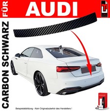 Lackschutzfolie Ladekantenschutz für Audi A5 Coupe F5 2016-2024 Carbon Schwarz