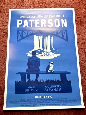 Paterson Kinoplakat Poster A1, Jim Jarmusch, Adam Driver, Farahani