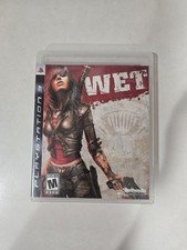 WET Sony PlayStation 3 PS3 2009 Bethesda Complete CIB Tested Excellent Condition