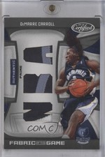 2009-10 Certified Fabric of the Game NBA Die-Cut Prime 13/25 DeMarre Carroll 2w1
