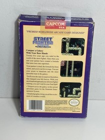 Street Fighter 2010 The Final Fight Nintendo NES CIB Complete Authentic Good