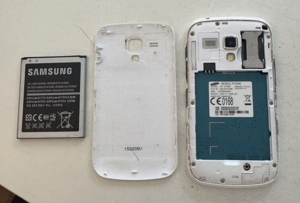 Samsung  Galaxy Trend GT-S7560 4GB Weiß Ohne Simlock GEBRAUCHT Händler Garantie, Foto 3 von 3