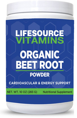 LifeSource Vitamins BEET ROOT POWDER - ORGANIC - NON-GMO - 10 OZ
