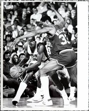 1984 Isiah Thomas "Building a Dynasty In Detroit" Type 1 Original Photo