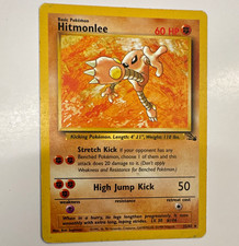 Pokemon TCG Hitmonlee Fossil 22/62 Rare English 1999 60 HP on eBay