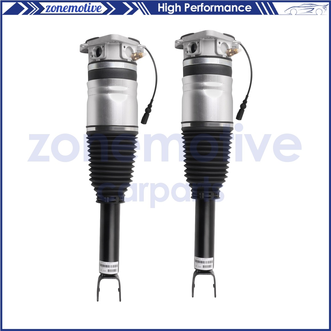 Bentley Continental GT 2003-2013 Rear Air suspension struts Set