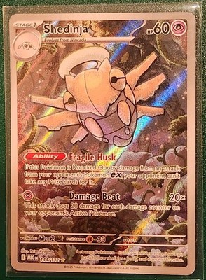 Shedinja 144/132 Full Art Mega Evolutions 2025 Pokémon TCG