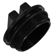 Heavy Duty Reusable Pool Winterizing Plug Black Plastic Drain Seal