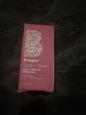 Briogeo Hair Care Style + Treat Yuzu + Plum Oil Sleek Stick 0.5 oz NEW IN BOX