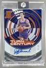 Jeff Hornacek 2023 Panini Donruss Elite Blue Turn of the Century Auto /25