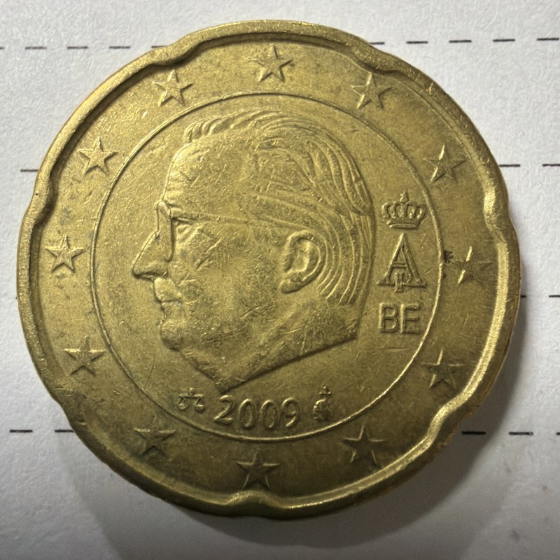 2009 / 20 EURO / BELGIUM / CHEAP / CHECK IT OUT / WOW / # 1122 / !!!!!!!!!!!!!!!