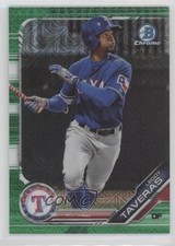 2019 Bowman Mega Box Green Mojo Refractor 15/99 Leody Taveras #BCP-18 0yd6