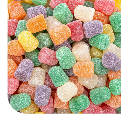 Spice Drops Candy - 2 Pound Bulk Pack - Jelly Drops - Old Fashioned Candy for Bu