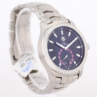 Tag Heuer Link Tiger Woods Edition 39mm Black Dial Automatic