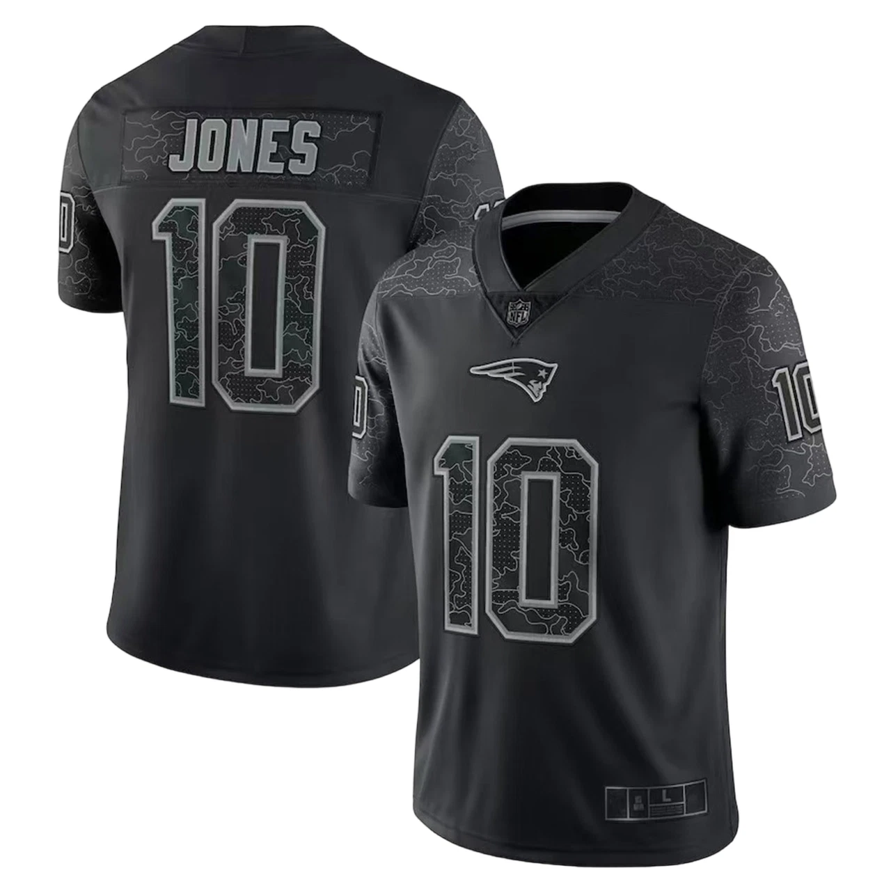 Men's Black RFLCTV Reflective Jersey
