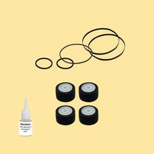 Riemen Andruckrolle Öl = Kit 8 für Sony TC-WR 570 Cassette Deck