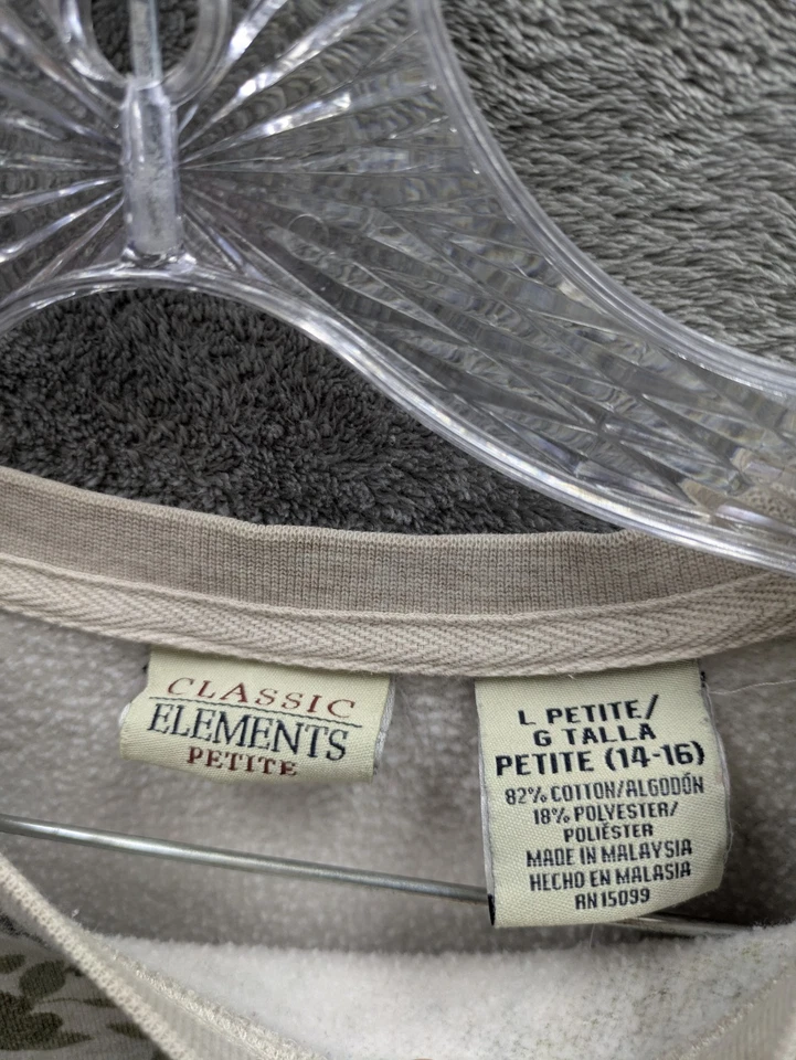 Cottagecore свитер женщин маленький большой цветочный повседневный - Изображение 2 из 4