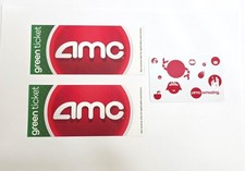 New AMC Ultimate 2x Tickets with $10 Gift card No Expiration Great Gift