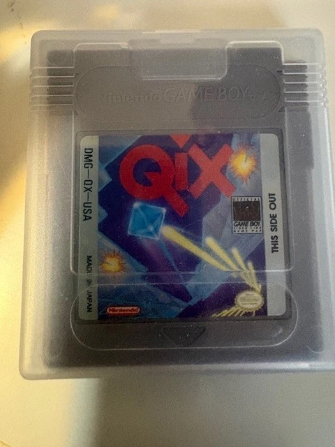 QIX Sur Game Boy (GB) - Cartouche Seule - Testée Fonctionnelle
