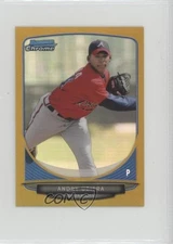 2013 Bowman Chrome Minis Gold Refractor /50 Andry Ubiera #141