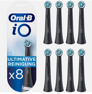 Oral-B Oral-B iO Ultimative Reinigung 8er, Aufsteckbürste, schwarz