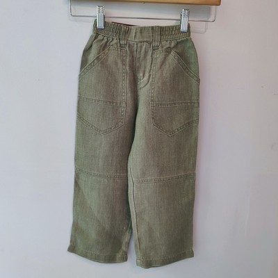 Nwt Kenzo Boys Linen Pants 4 Ans