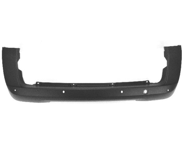 StoßStange Hinten Lackierbar Fiat Qubo 1 Heckklappe AB 2008 MIT Einparkhilfe-image