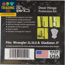 Door Hinge Protection Kit - Compatible with Jeep Wrangler Jl/Jlu/Gladiator - 2 o
