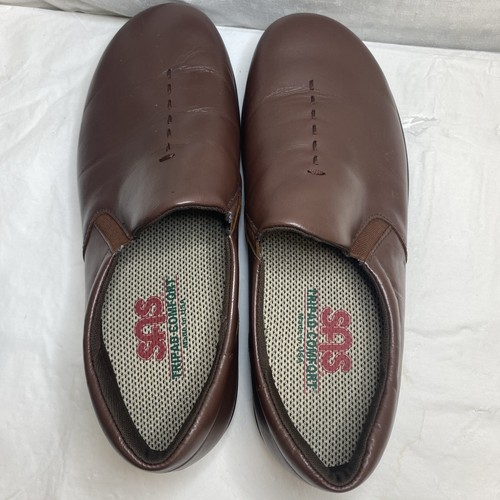 SAS Viva Skórzane buty wsuwane Damskie 7,5W Brązowe Tripad Comfort USA - Zdjęcie 5 z 16