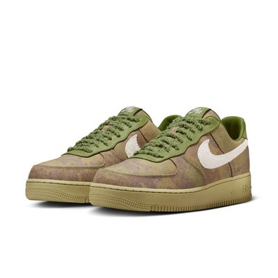 MENS AIR FORCE 1 LOW_ASPARAGUS/WHEAT GRASS-ALUMINUM-PHANTOM IO5011-300-SIZE 6.5