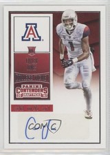 2016 Panini Contenders Draft Picks College Ticket Cayleb Jones #164 Auto 3qr