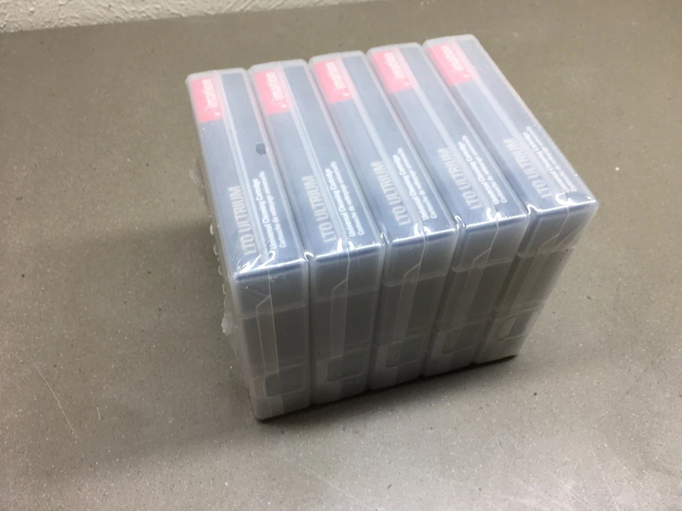 Pack of 5 Imation Ultrium LTO 1 Universal Cleaning Cartridges New Factory Sealed - Image 4 of 4