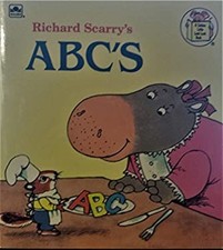 ABCs Paperback Richard, Golden Books Staff Scarry