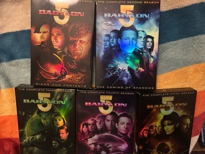 Babylon 5 Complete Series DVD Box Set Seasons 1 2 3 4 5 Bundle Lot Collection