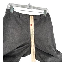 Pantalon De Travail J.Crew Mélange Laine Gris Charbon - Taille 8 - Longueur 32" - Neuf Avec Étiquette ($118)