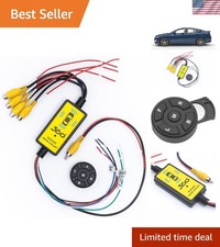 4 in 1 Car Camera Video Switcher Compatible With Dvd Monitor 360  View