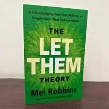 The Let Them Theory By Mel Robbins, Paperback..... A Life-changing Tool Book USA