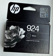 Genuine Original HP 924 Black Ink Cartridge Printer Print Fast Post LOND EXPIRY