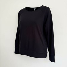 Sweaty Betty Black Oversized Sweater Sz S Athleisure Capsule Workout Sporty