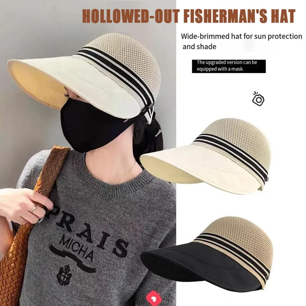 Cappello di paglia intrecciato per le vacanze per il tempo libero con cappello d
