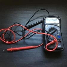 Ironton 43981 Digital Pocket Multimeter 6 functions with Probes