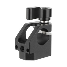 Aluminum 15mm Single Rod Clamp Camera Rod Mount With 1/4inch-20 Thread Screw