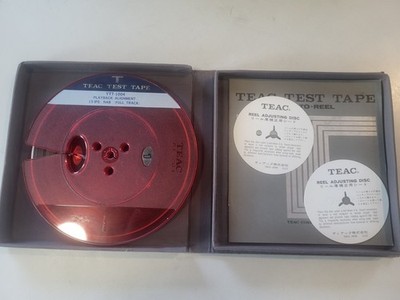 Rare TEAC YTT-1004 15 IPS NAB Full Track Playback Alignment Test Tape